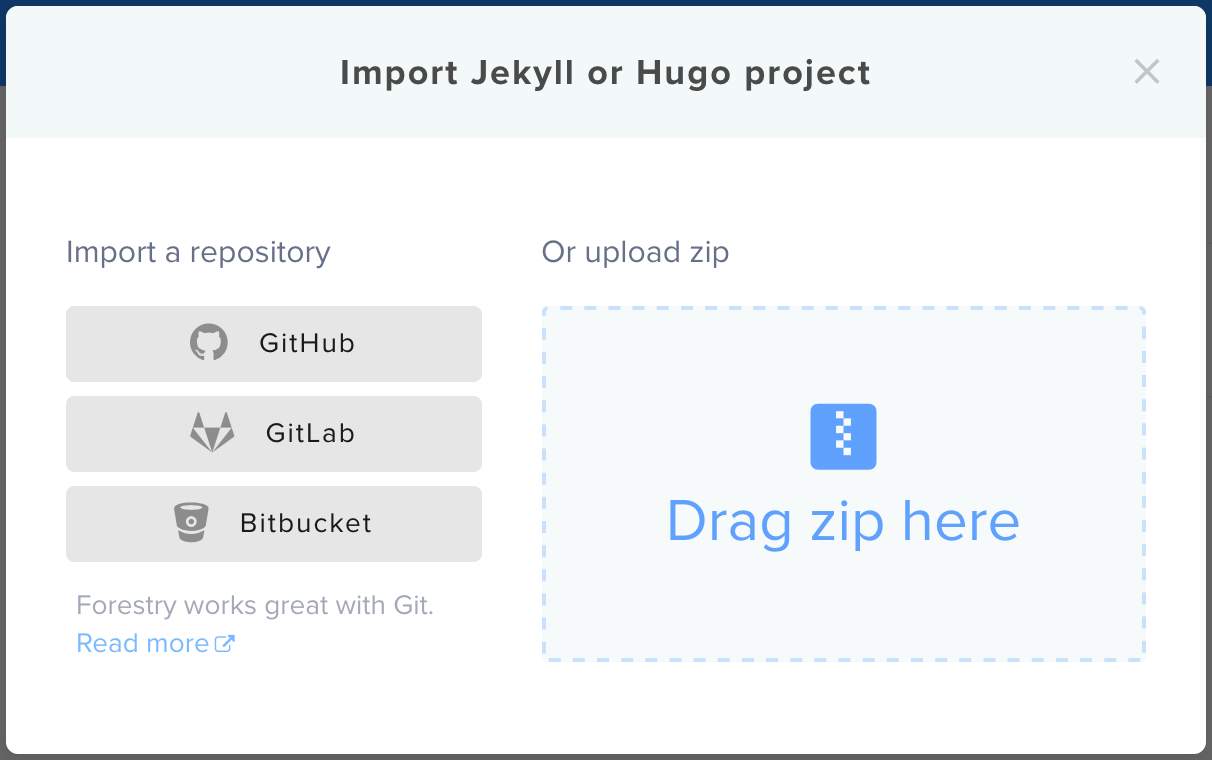 Añadir Página Forestry.io Infseg